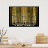 The King of Instruments organ poster - Birmingham (Küche)