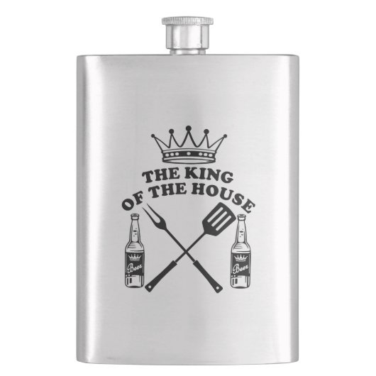 The King of the House Beer Flachmann (Vorderseite)