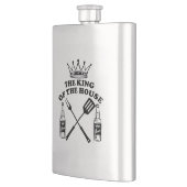 The King of the House Beer Flachmann (Links)