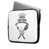 The King of the House Beer Laptopschutzhülle (Vorderseite Links)