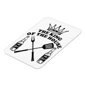 The King of the House Beer Magnet (Linke Seite)