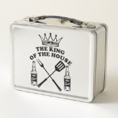 The King of the House Beer Metall Brotdose (Rückseite)