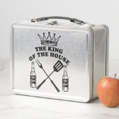 The King of the House Beer Metall Brotdose (Beispiel)