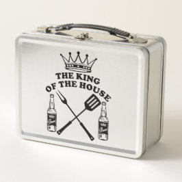 The King of the House Beer Metall Brotdose