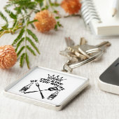 The King of the House Beer Schlüsselanhänger (Seite)