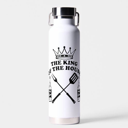 The King of the House Beer Trinkflasche (Vorne)