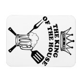 The King of the House Magnet (Horizontal)