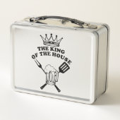 The King of the House Metall Brotdose (Rückseite)