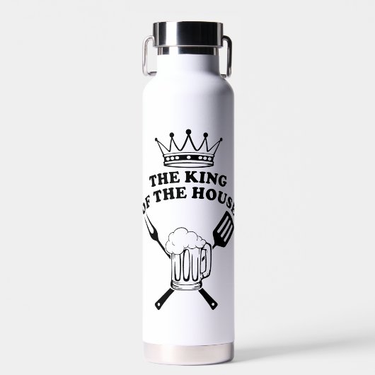 The King of the House Trinkflasche (Vorne)