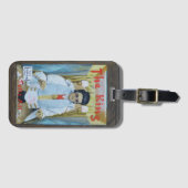 The King Tells All Gepäckanhänger (Vorderseite (Horizontal))