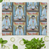 The King Tells All Geschirrtuch (Gefaltet)