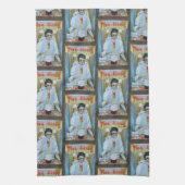 The King Tells All Geschirrtuch (Vertikal)