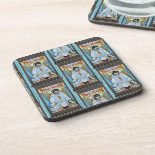 The King Tells All Getränkeuntersetzer (Linke Seite)