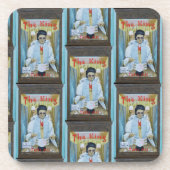 The King Tells All Getränkeuntersetzer (Vorderseite)