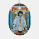 The King Tells All Keramik Ornament (Hinten)