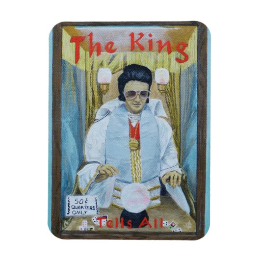 The King Tells All Magnet (Vertikal)