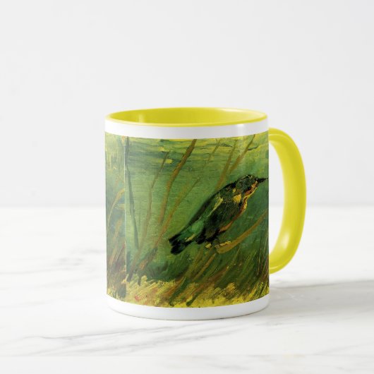 The Kingfisher Van Gogh Fine Art Tasse (VorderseiteRechts)