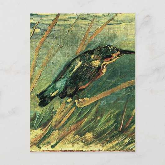 The Kingfisher von Vincent van Gogh Postkarte (Vorderseite)