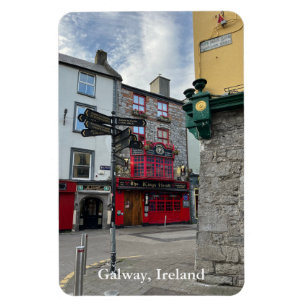 The Kings Head in High Street in Galway, Irland Magnet