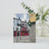 The Kings Head in High Street in Galway, Irland Postkarte (Stehend Vorderseite)