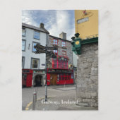 The Kings Head in High Street in Galway, Irland Postkarte (Vorderseite)