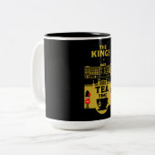 The Kings Tea Royal Coronation Large Coffee Tasse (Vorderseite Links)