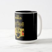 The Kings Tea Royal Coronation Large Coffee Tasse (VorderseiteRechts)