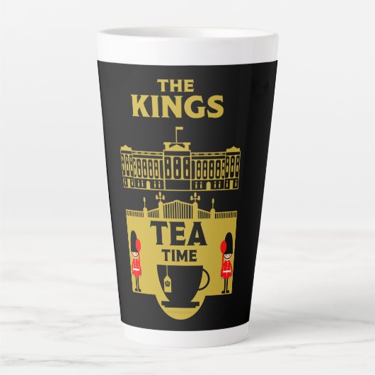 The Kings Tea Royal Coronation Large Coffee Tasse (Vorderseite)
