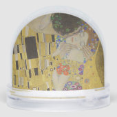 The Kiss, Art Nouveau Oil Painting, Gustav Klimt Schneekugeln (Rückseite)
