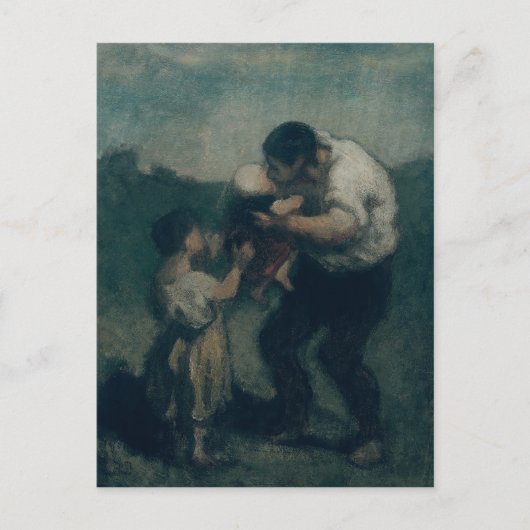 The Kiss, c.1845-48 Postkarte (Vorderseite)