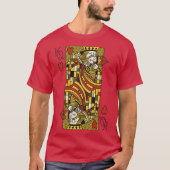 The Kiss Playing d Klimt Light by Tobe Fonseca T-Shirt (Vorderseite)