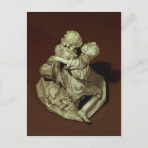 The Kiss, Sevres group, after Boucher, 1765 Postkarte