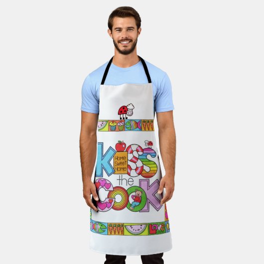 The Kiss the Cook Apron Schürze (Getragen)