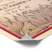 The Kissing Bug 1909 Ragtime Sheet Music Poster (Ecke)