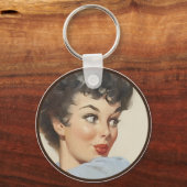 The Kitsch BItsch : Button-Up Portraits Schlüsselanhänger (Vorderseite)