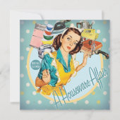 The Kitsch Bitsch: Eine Bridal Showe über eine Hau Einladung (Vorderseite)