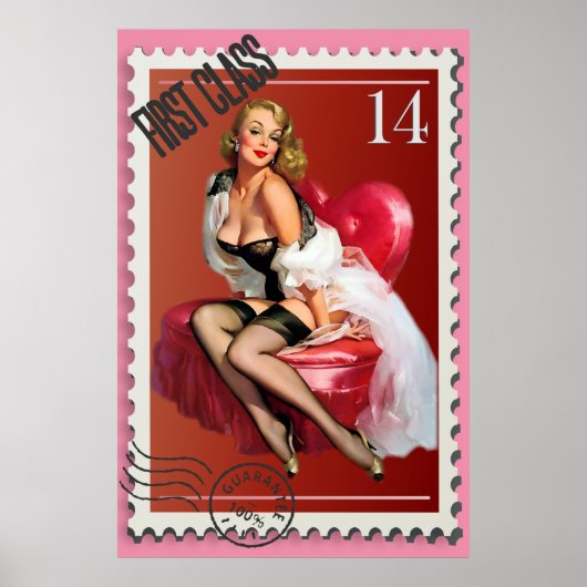 The Kitsch Bitsch : First Class Valentine Poster (Vorne)