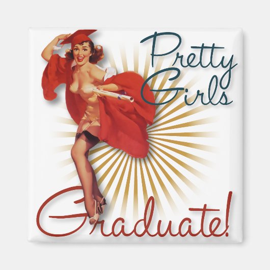 The Kitsch Bitsch : Hübsch Girls Graduate! Magnet (Vorne)