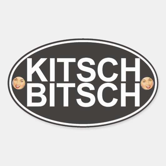 The Kitsch Bitsch : Kitsch Bitsch Car Sticker (Vorderseite)