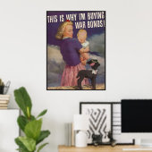 The Kitsch Bitsch : Kriegsanleihen Poster (Heimbüro)