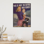 The Kitsch Bitsch : Kriegsanleihen Poster (Küche)