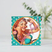 The Kitsch Bitsch : Sonne und Spaß Einladung (Stehend Vorderseite)