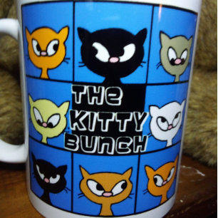 The Kitty Bunch Cute Cat Lover Kaffeetasse