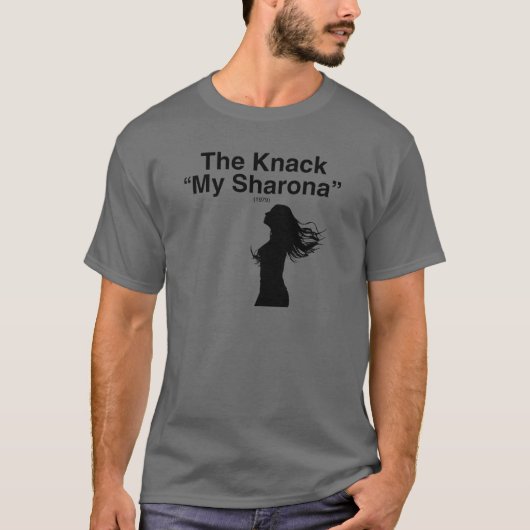 The Knack "My Sharona" Rock Sensation der 70er Jah T-Shirt (Vorderseite)