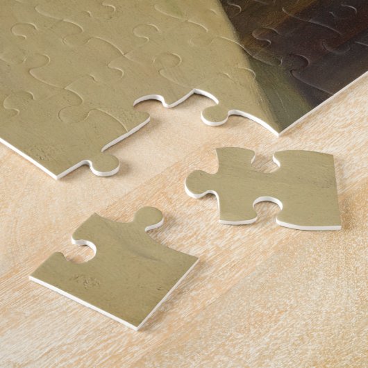 The Knight's Shadow (von Edmund Blair Leighton) Puzzle (Seite)