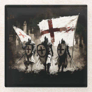 The Knights Templar Enter the Holy City   Glasuntersetzer