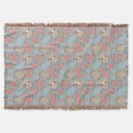 The Knit Life Wurfdecke Decke (Vorderseite)