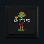 The Knitting Elf Group Matching Family Christmas F Erinnerungskiste<br><div class="desc">Die stinkende Elf-Gruppe passt Familie Weihnachts-Funny</div>