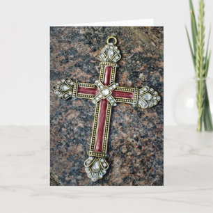 „The Knott Cross“-Beileidskarte Karte