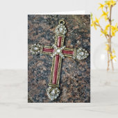 "The Knott Cross" Sympathiekarte Karte (Gelbe Blume)